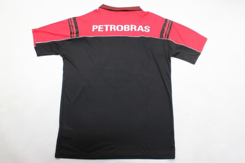 AAA(Thailand) Flamengo 1999 Goalkeeper Black Retro Soccer Jersey