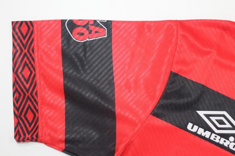 AAA(Thailand) Flamengo 1992/93 Retro Home Soccer Jersey