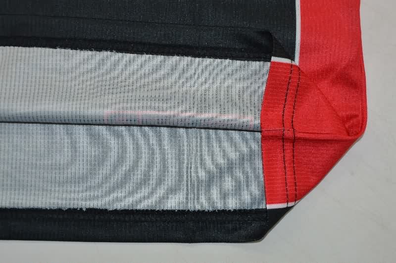 AAA(Thailand) Flamengo 1995/96 Black Retro Soccer Jersey