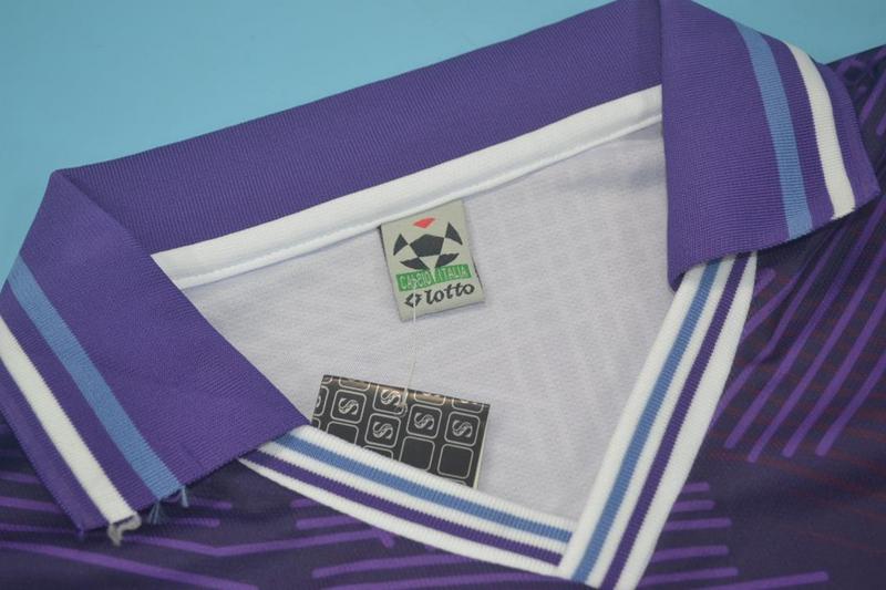 AAA(Thailand) Fiorentina 1992/93 Home Retro Soccer Jersey