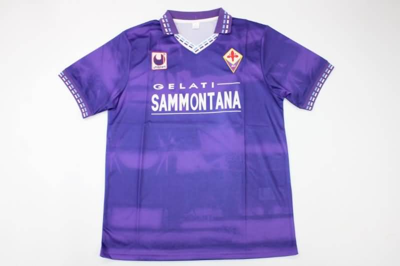 AAA(Thailand) Fiorentina 1994/95 Home Retro Soccer Jersey