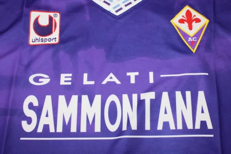 AAA(Thailand) Fiorentina 1994/95 Home Retro Soccer Jersey