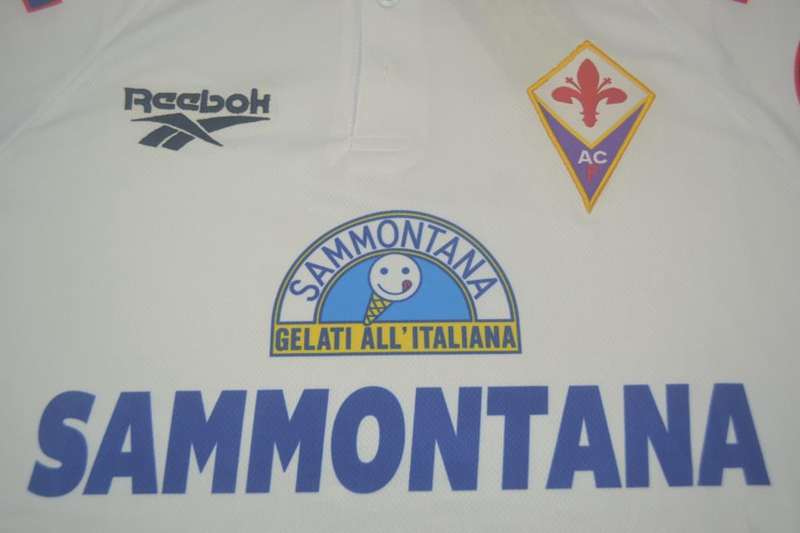 AAA(Thailand) Fiorentina 1995/96 Away Retro Soccer Jersey