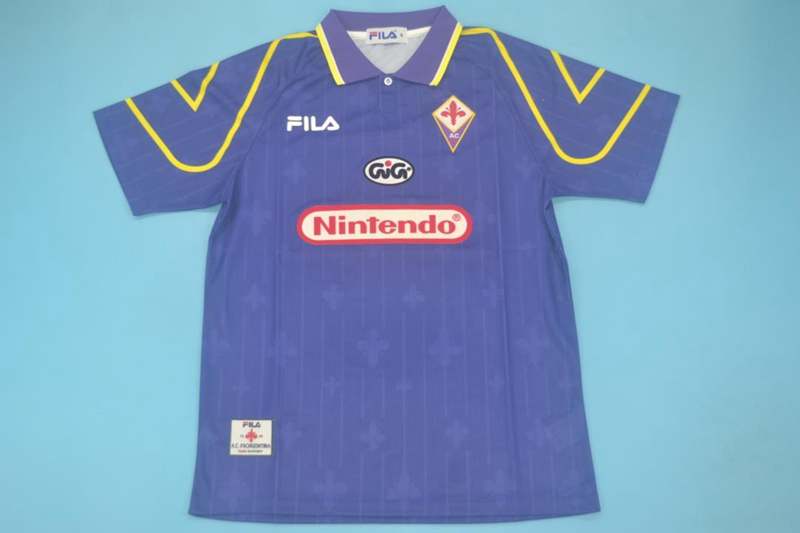 AAA(Thailand) Fiorentina 1997/98 Home Retro Soccer Jersey