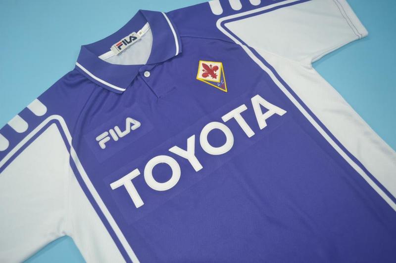 AAA(Thailand) Fiorentina 1999/00 Home Retro Soccer Jersey