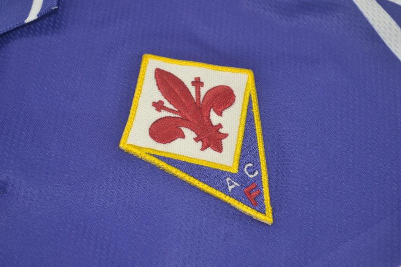AAA(Thailand) Fiorentina 1999/00 Home Retro Soccer Jersey