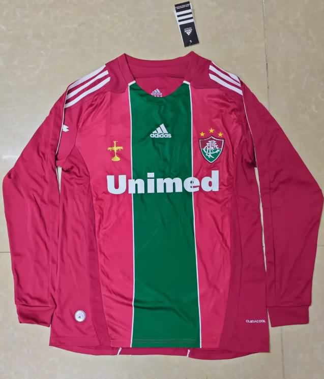 AAA(Thailand) Fluminense 2010 Third Retro Long Sleeve Soccer Jersey AAA(Thailand) Fluminense 2010 Third Retro Long Sleeve Soccer Jersey