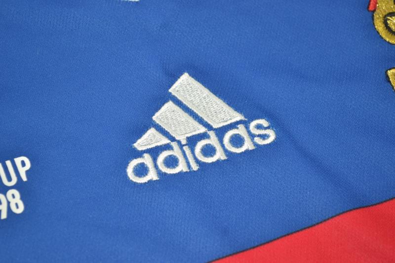 AAA(Thailand) France 1998 Home Retro Soccer Jersey