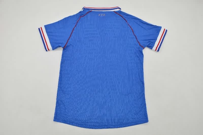 AAA(Thailand) France 1998 Home Retro Soccer Jersey (Player)