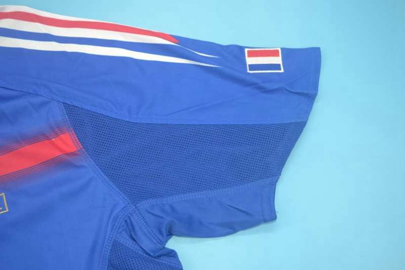 AAA(Thailand) France 2004 Home Retro Soccer Jersey