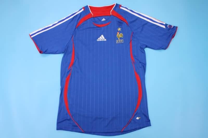 AAA(Thailand) France 2006 Home Retro Soccer Jersey