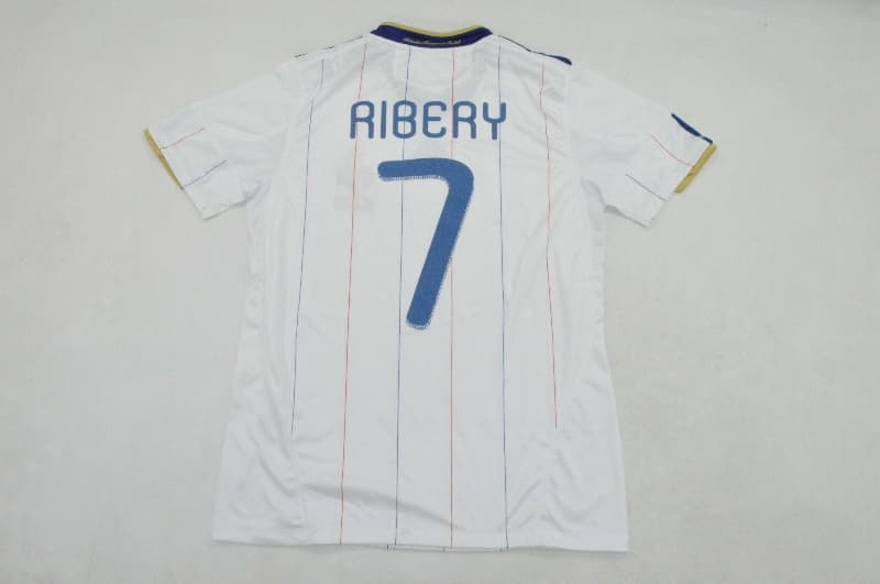 AAA(Thailand) France 2010 Away Retro Soccer Jersey