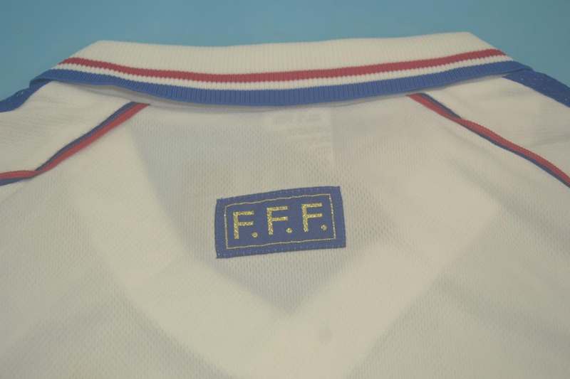 AAA(Thailand) France 1998/00 Away Retro Soccer Jersey