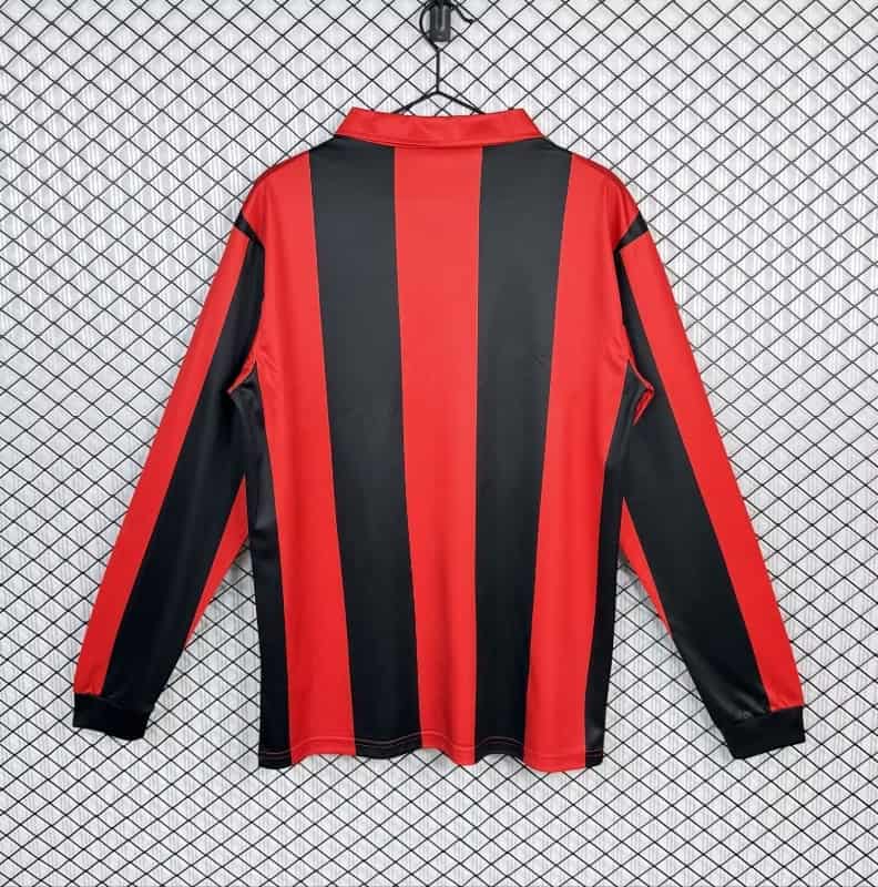 AAA(Thailand) Frankfurt 1983/84 Home Retro Long Sleeve Soccer Jersey