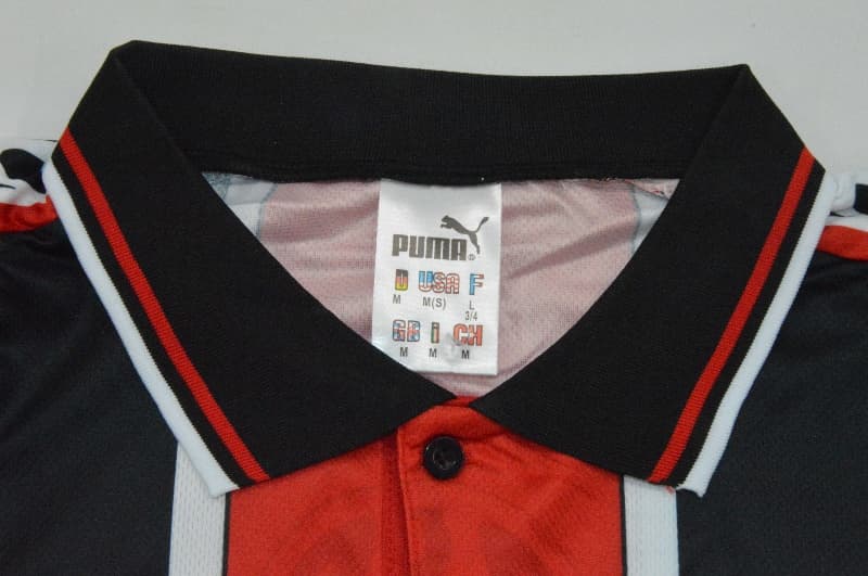 AAA(Thailand) Frankfurt 1996/97 Home Retro Long Sleeve Soccer Jersey