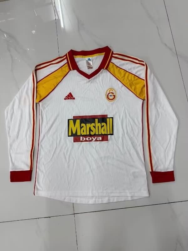 AAA(Thailand) Galatasaray 1999/00 Away Long Sleeve Retro Soccer Jersey AAA(Thailand) Galatasaray 1999/00 Away Long Sleeve Retro Soccer Jersey