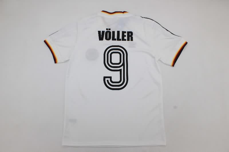 AAA(Thailand) Germany 1986 Home Retro Soccer Jersey