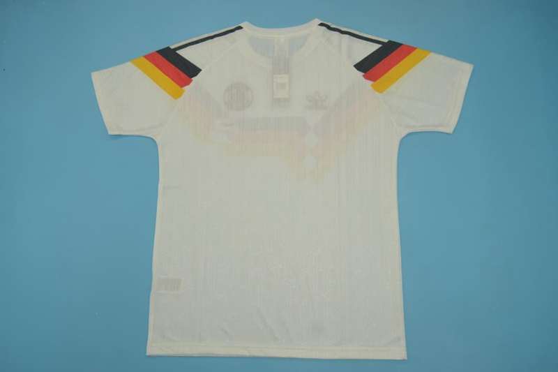 AAA(Thailand) Germany 1990 Home Retro Soccer Jersey