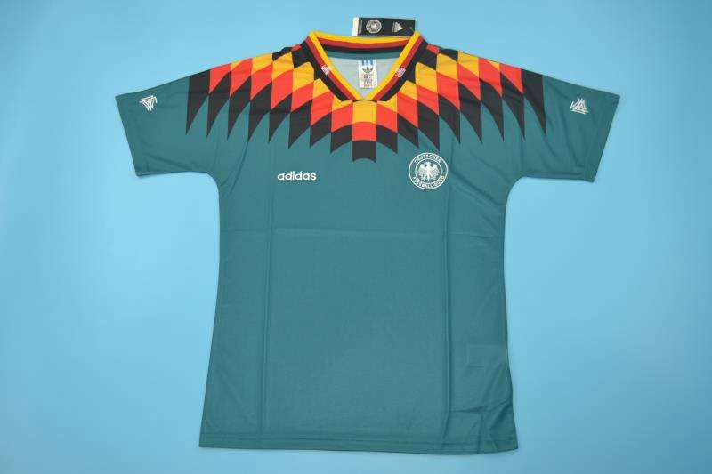 AAA(Thailand) Germany 1994 Away Retro Soccer Jersey