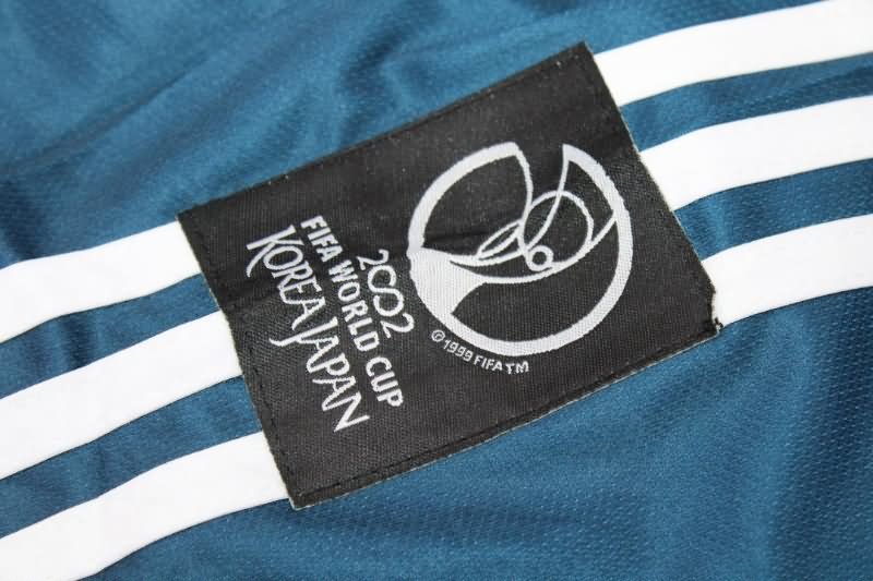 AAA(Thailand) Germany 2002 Goalkeeper Dark Blue Long Retro Soccer Jersey