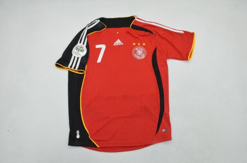 AAA(Thailand) Germany 2006 Away Retro Soccer Jersey