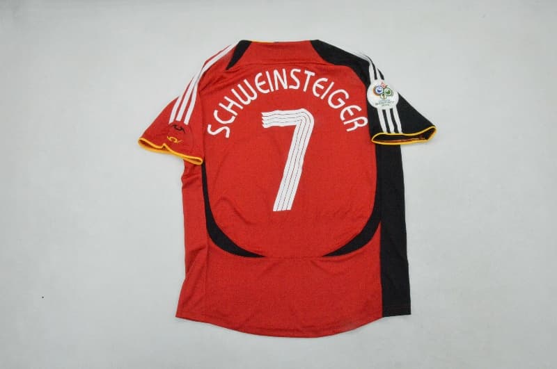 AAA(Thailand) Germany 2006 Away Retro Soccer Jersey