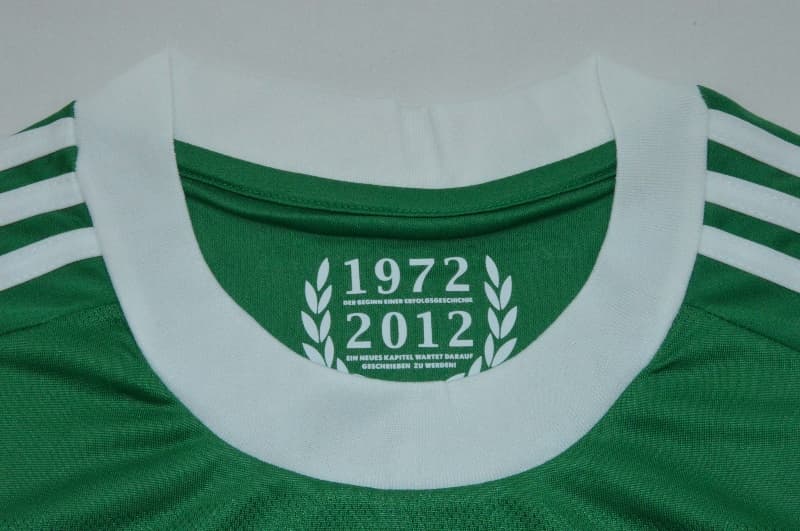 AAA(Thailand) Germany 2012 Away Retro Soccer Jersey