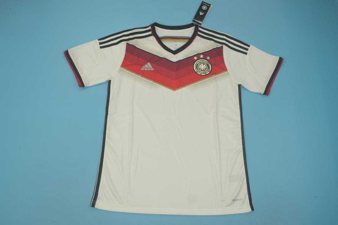 AAA(Thailand) Germany 2014 Home Retro Soccer Jersey