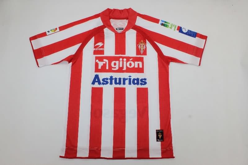 AAA(Thailand) Gijon 2008/09 Home Retro Soccer Jersey AAA(Thailand) Gijon 2008/09 Home Retro Soccer Jersey