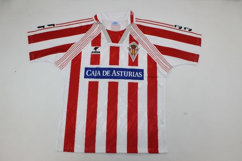 AAA(Thailand) Gijon 1994/95 Home Retro Soccer Jersey AAA(Thailand) Gijon 1994/95 Home Retro Soccer Jersey
