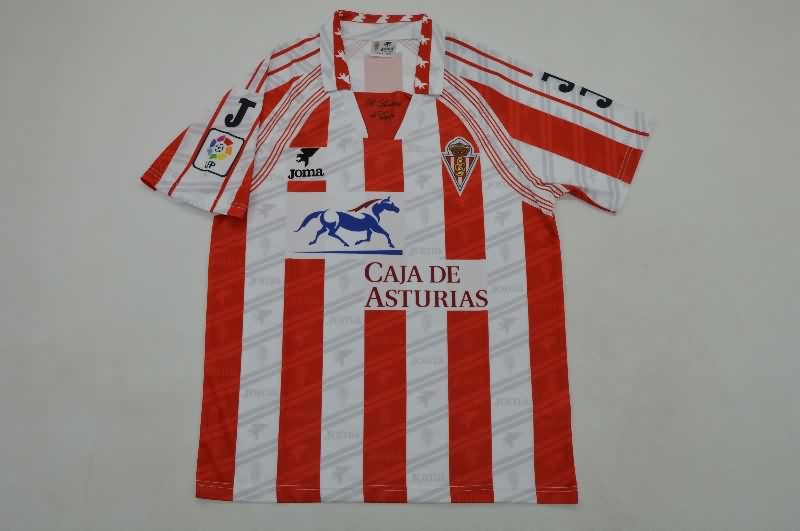 AAA(Thailand) Gijon 1995/96 Home Retro Soccer Jersey AAA(Thailand) Gijon 1995/96 Home Retro Soccer Jersey