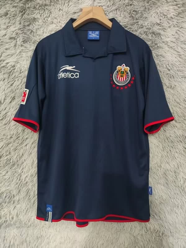 AAA(Thailand) Guadalajara 2003/04 Away Retro Soccer Jersey AAA(Thailand) Guadalajara 2003/04 Away Retro Soccer Jersey