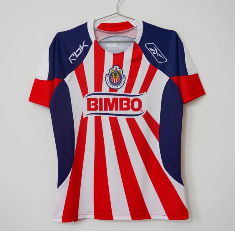 AAA(Thailand) Guadalajara 2008/09 Home Retro Soccer Jersey AAA(Thailand) Guadalajara 2008/09 Home Retro Soccer Jersey
