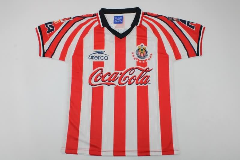 AAA(Thailand) Guadalajara 1998/99 Home Retro Soccer Jersey