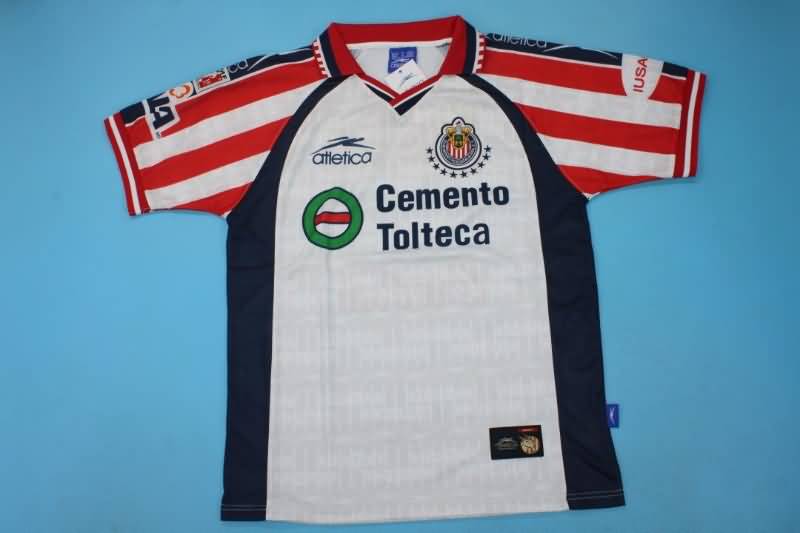 AAA(Thailand) Guadalajara 1999/00 Away Retro Soccer Jersey