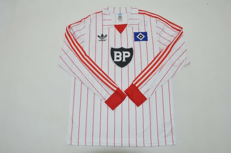 AAA(Thailand) Hamburger SV 1982/83 Home Retro Long Sleeve Soccer Jersey AAA(Thailand) Hamburger SV 1982/83 Home Retro Long Sleeve Soccer Jersey