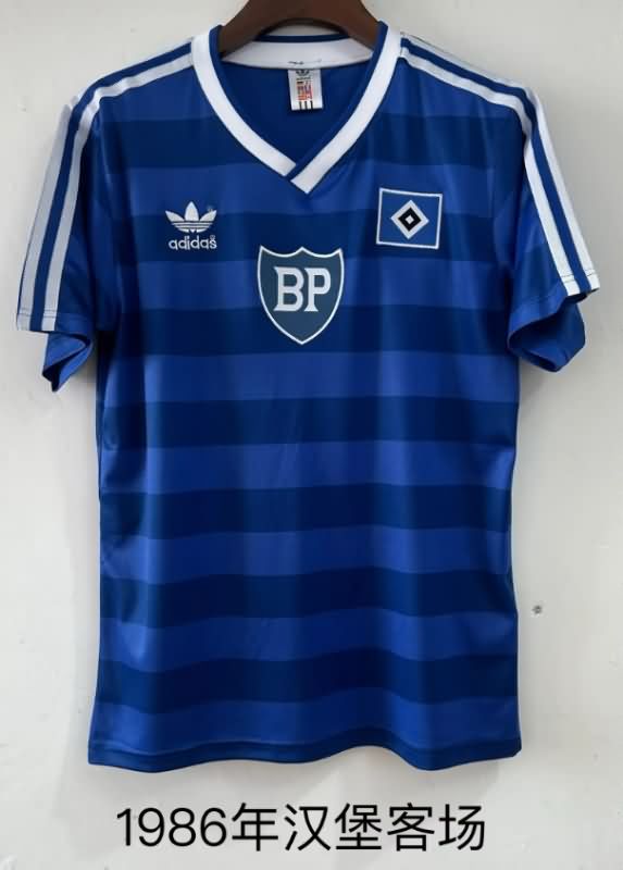AAA(Thailand) Hamburger SV 1986/87 Away Retro Soccer Jersey AAA(Thailand) Hamburger SV 1986/87 Away Retro Soccer Jersey