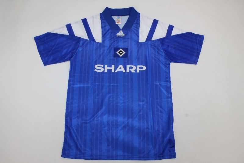 AAA(Thailand) Hamburger SV 1992/93 Away Retro Soccer Jersey AAA(Thailand) Hamburger SV 1992/93 Away Retro Soccer Jersey