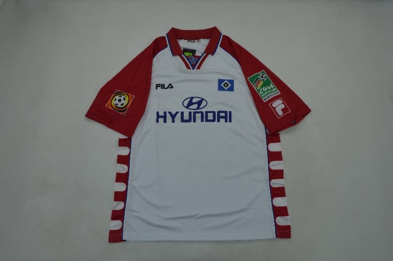 AAA(Thailand) Hamburger SV 1999/00 Home Retro Soccer Jersey