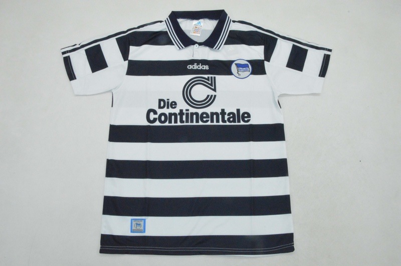 AAA(Thailand) Hertha BSC 1998/99 Home Retro Soccer Jersey AAA(Thailand) Hertha BSC 1998/99 Home Retro Soccer Jersey