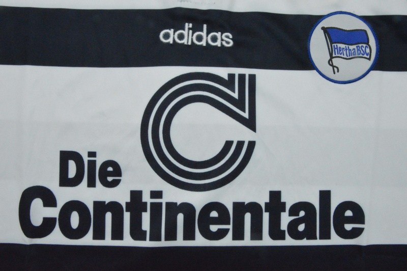 AAA(Thailand) Hertha BSC 1998/99 Home Retro Soccer Jersey