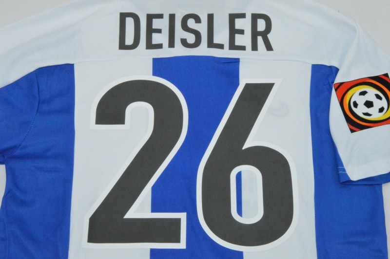 AAA(Thailand) Hertha BSC 1999/00 Home Retro Soccer Jersey