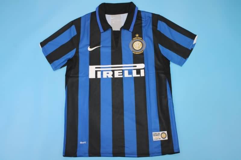 AAA(Thailand) Inter Milan 2007/08 Home Retro Soccer Jersey
