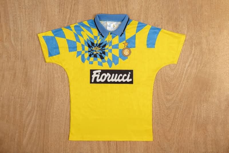AAA(Thailand) Inter Milan 1992/93 Third Retro Soccer Jersey AAA(Thailand) Inter Milan 1992/93 Third Retro Soccer Jersey