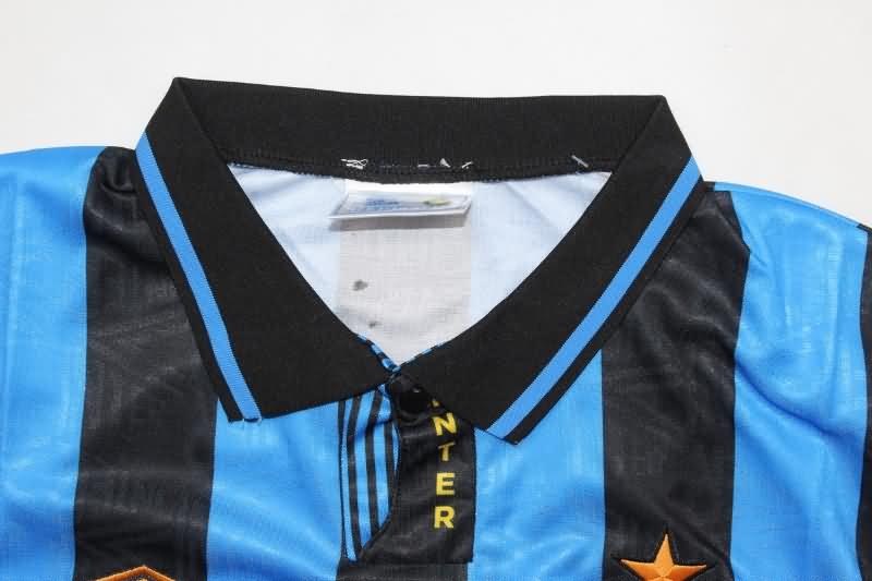 AAA(Thailand) Inter Milan 1993/94 Home Retro Soccer Jersey