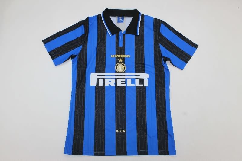 AAA(Thailand) Inter Milan 1996/97 Home Retro Soccer Jersey AAA(Thailand) Inter Milan 1996/97 Home Retro Soccer Jersey