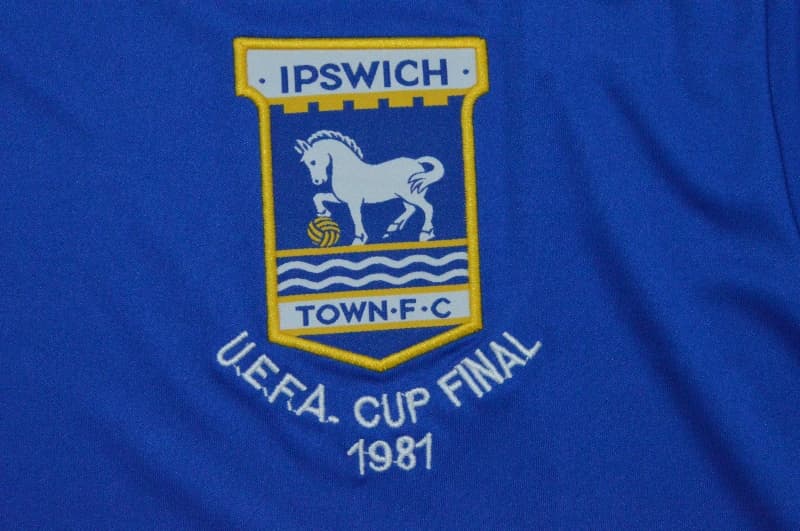 AAA(Thailand) Ipswich Town 1981 Home Retro Soccer Jersey