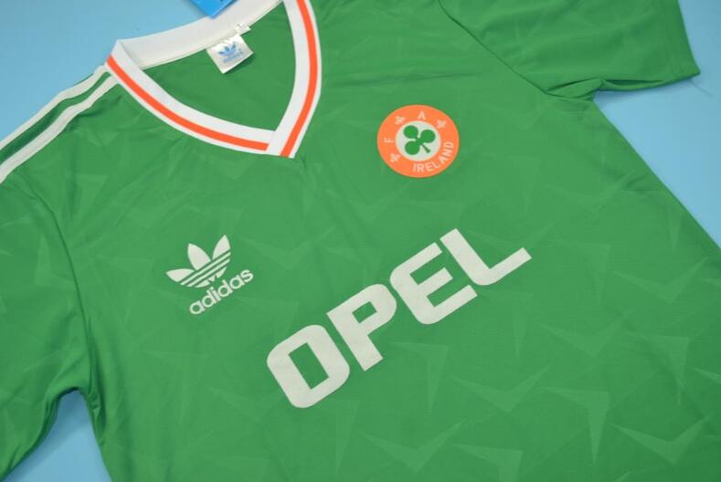 AAA(Thailand) Ireland 1990 Home Retro Soccer Jersey
