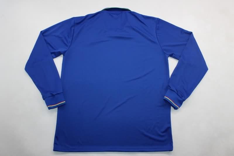 AAA(Thailand) Italy 1982 Home Long Sleeve Retro Soccer Jersey