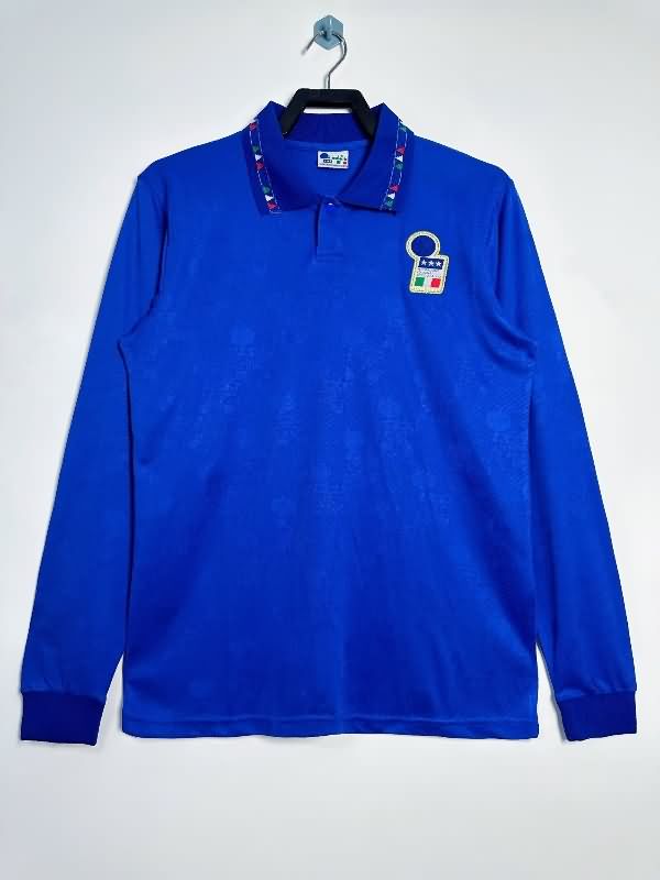 AAA(Thailand) Italy 1994 Home Retro Long Sleeve Soccer Jersey AAA(Thailand) Italy 1994 Home Retro Long Sleeve Soccer Jersey